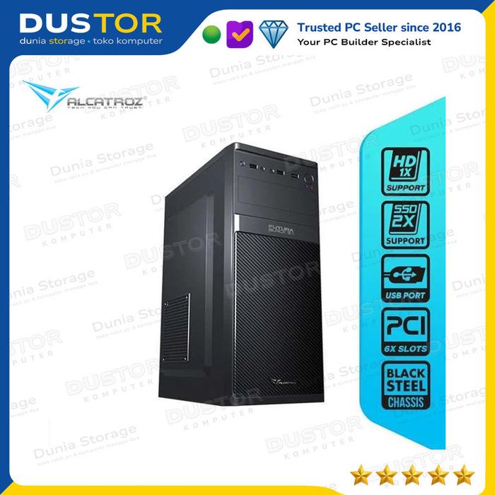 Gambar Alcatroz Futura Black S1 Inclued Power Supply dari Dunia Storage Komputer undefined Tokopedia