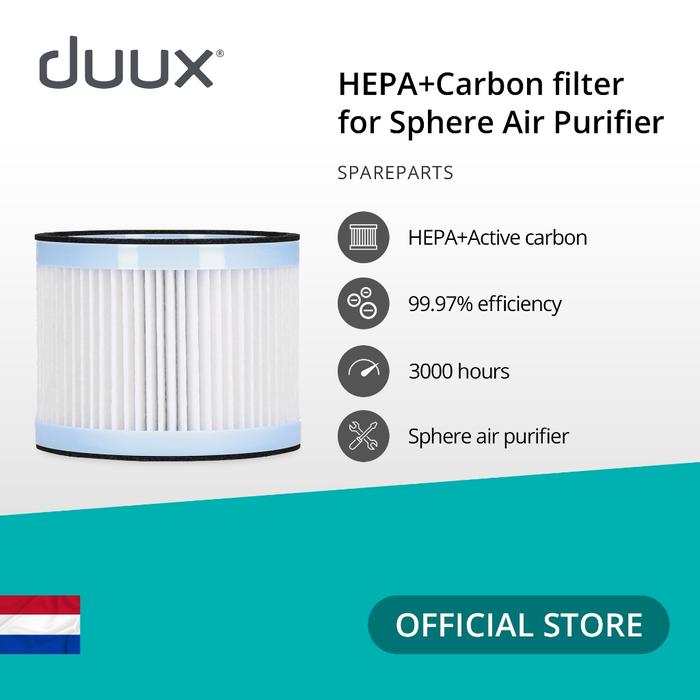 Gambar Duux HEPA + Activated Carbon filter for Sphere Air Purifier - DUAPF01 dari Duux Indonesia undefined Tokopedia