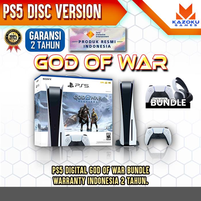 Gambar Sony PlayStation 5 PS5 Disc Edition Console God Of War Ragnarok Game Bundle Garansi Resmi Sony Indonesia dari dianamnwrh ajshvel87 undefined Tokopedia