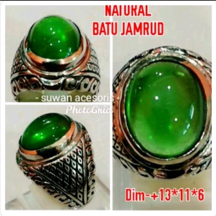 Gambar Batu Zamrud Kalimantan - Batu Asli dari Kalimantan Cincin Ring - 5 dari Suwan accesoris2 undefined Tokopedia