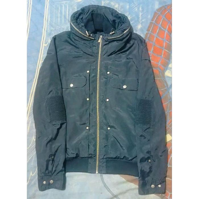 Gambar Jaket Vintage Military Stone Island Well Spring Fashion Black Second dari Thrift Eternityy undefined Tokopedia