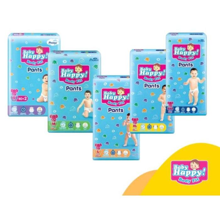 Gambar [Jateng] Baby Happy Body Biru Dan Pinkfong Kuning S 38 M 32 L 28 Xl 26 -  Popok Sekali Pakai - Ukuran, Biru M32 dari dedi perabotan murah undefined Tokopedia