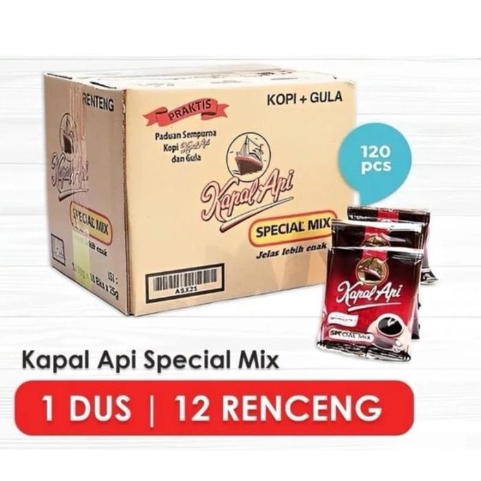 Gambar NEW!! READY!! KOPI KAPAL API SPECIAL MIX 12 RENCENG X 10 SACHET KARTONAN BEST SELLER!! - KAPALAPI-KARTONAN dari TOKO MABRUR SENTOSA undefined Tokopedia