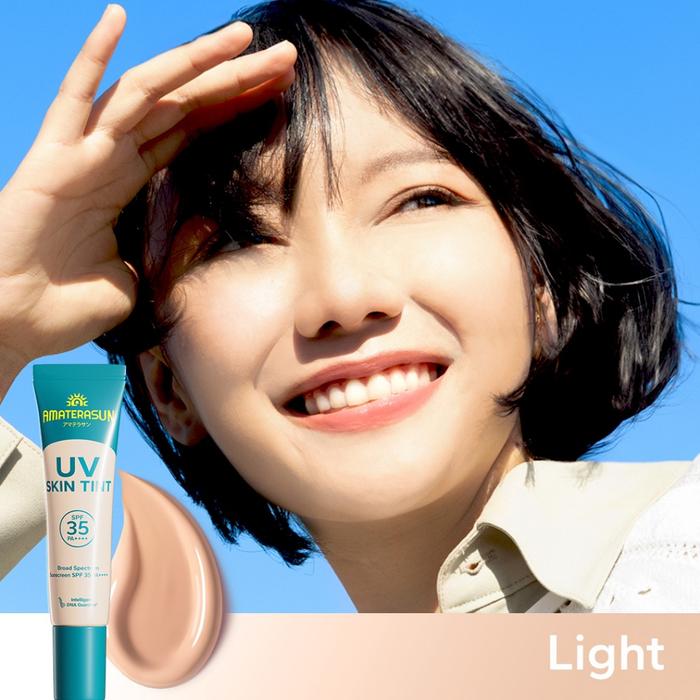 Gambar Amaterasun Skin Tint Tinted Sunscreen Tone Up SPF 35 PA++++ Amaterasu - Light 25g dari Toyoco undefined Tokopedia