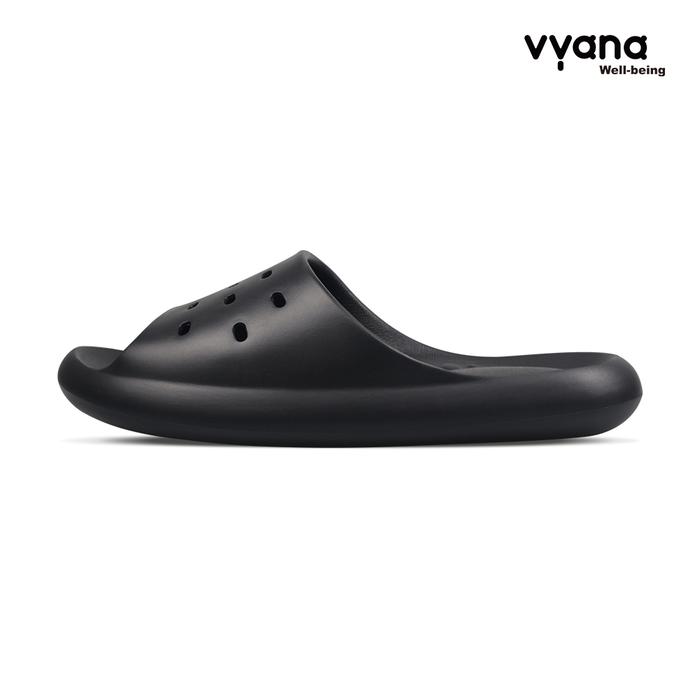 Gambar vyana Recovery Sandals Comfortable Plantar Fasciitis Support Women's and Men's Orthopedic Open Toe Massage Slippers Breathable Bathroom Pool Non-Slip Slippers Shoes - black, 36-37 fit 23.5cm foot dari vyana Indonesia undefined Tokopedia