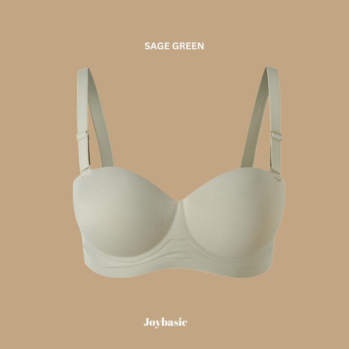 Gambar Joybasic LiftLuxe Push Up Bra Seamless Super Nyaman - SAGE GREEN, 34 (SIZE M) dari joybasic.id undefined Tokopedia