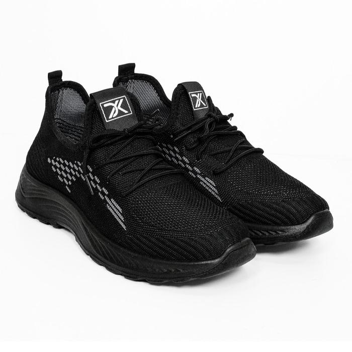 Gambar Dr. Kevin Sepatu Sport Pria Men Sneakers Sekolah Flyknit Tali 889-074 - HItam, 43 dari drkevinshoes undefined Tokopedia