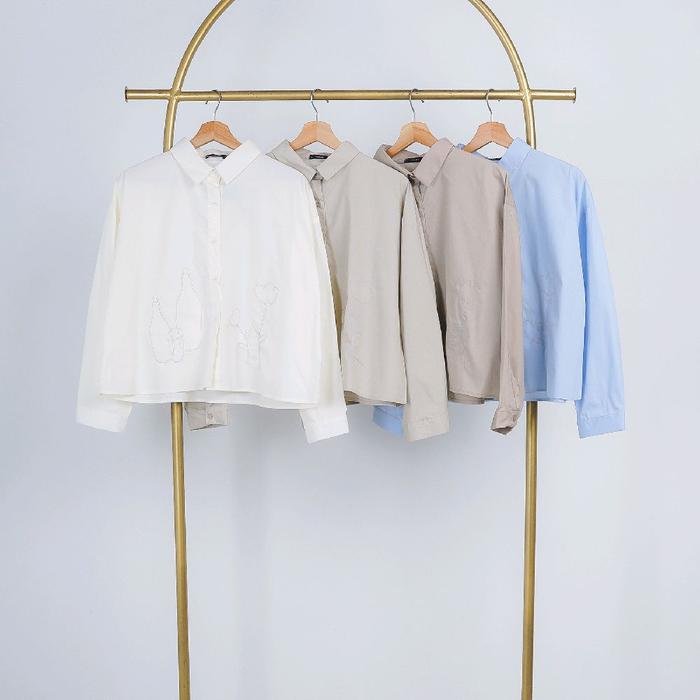 Gambar ​ Blouse Oversized Lengan Panjang "AURA TENCEL" - Sentuhan Lembut, Gaya Memukau!  ​Tampil Chic dan Nyaman Seharian dengan Blouse Tencel Premium Ini! - Pink dari Coffeepark Store Cikijing undefined Tokopedia