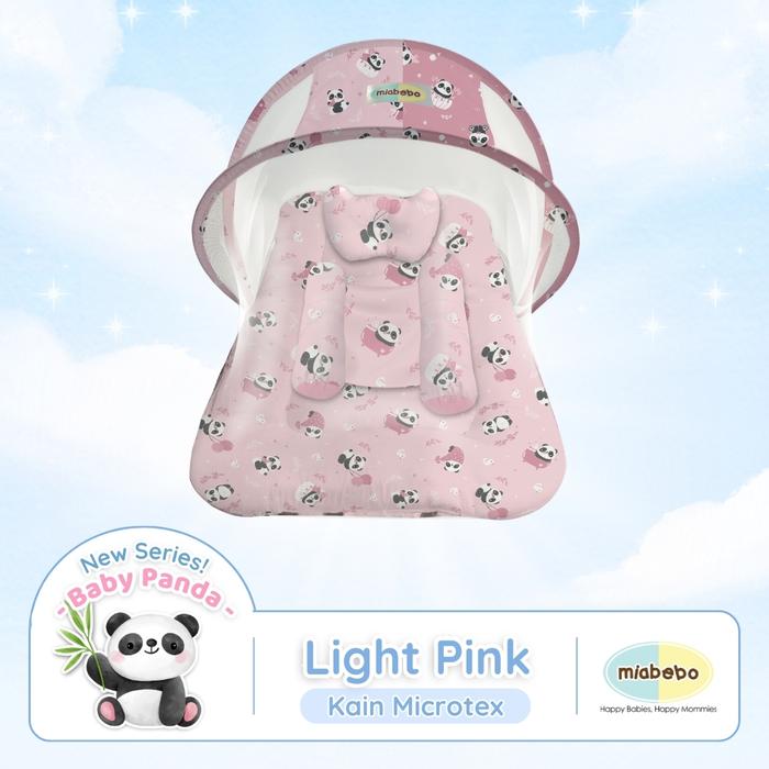 Gambar Miabebo Kasur Bayi + Kelambu | Baby Bed Set - PB-Light Pink dari Obayito Group undefined Tokopedia