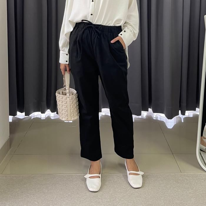 Gambar Eclemix Pants Gaaram | Celana Panjang Pencil Wanita Daily Basic Strecth dari eclemix undefined Tokopedia