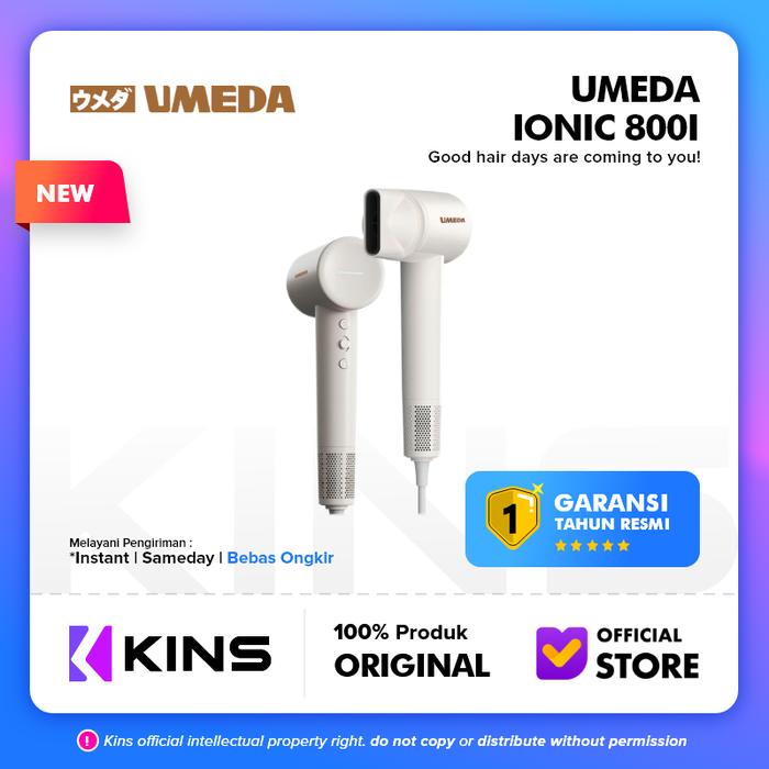 Gambar Umeda IONIC Hair Dryer 800i / Pengering Rambut dari KINS Official Store undefined Tokopedia