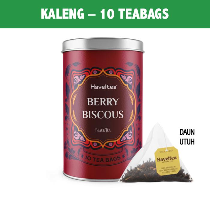 Gambar BERRYBISCOUS | Big Tin | Haveltea | Fruit Tea | Berry Hibiscus - Kaleng Isi 10 dari HAVELTEA undefined Tokopedia