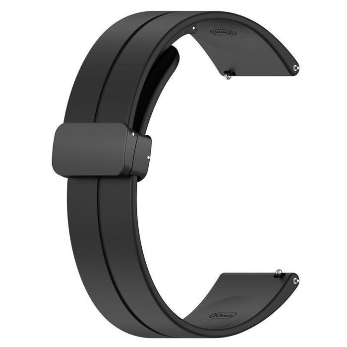Gambar Strap Silicone TaliMagnetic Buckle Smartwatch Nothing CMF Watch Pro 2 2024 - Hitam dari Supertop88acchp undefined Tokopedia