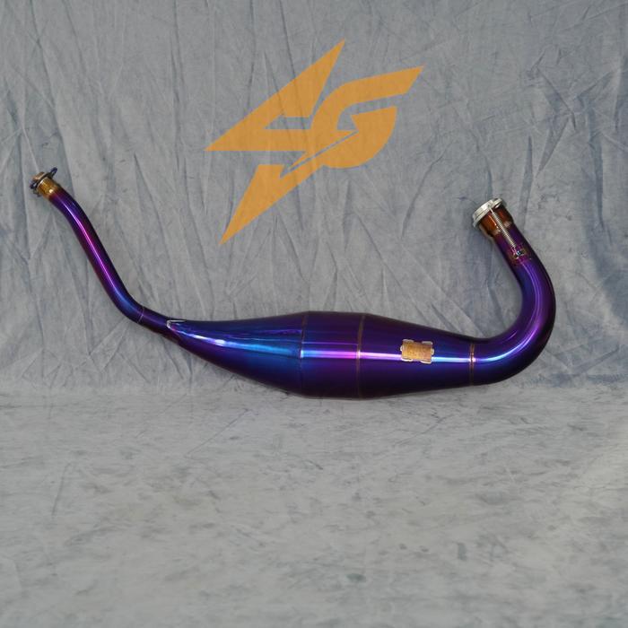 Gambar PREMIUM DBS Chamber C 41 Big Volume Titanium Ninja R SS KIS Knalpot - Cobra Blue dari Mystic Muse Zone undefined Tokopedia