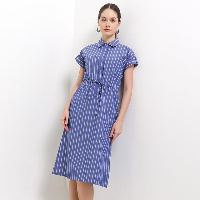Promo Hush Puppies Dress Wanita Larisha Medium Blue - L Cicil 0% 3x - Kota Tangerang - Hush Puppies Official Store