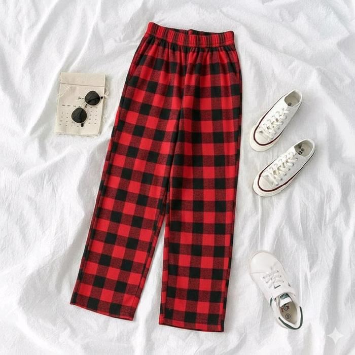 Gambar Celana Panjang Flanel Big Size Desain Stylish Bawahan - #1 dari A&R BEAUTYWEAR undefined Tokopedia