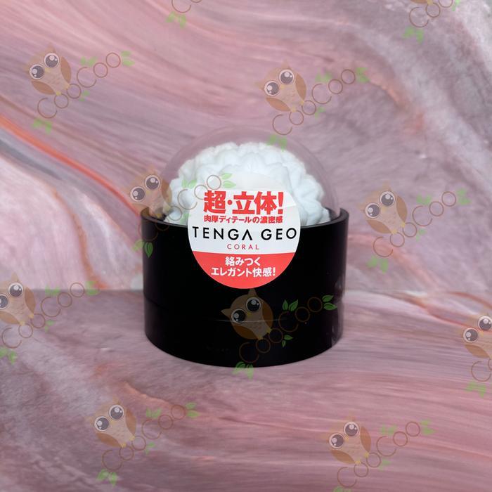 Gambar ORIGINAL Tenga Geo Reusable Stimulator - Coral dari store kayle undefined Tokopedia