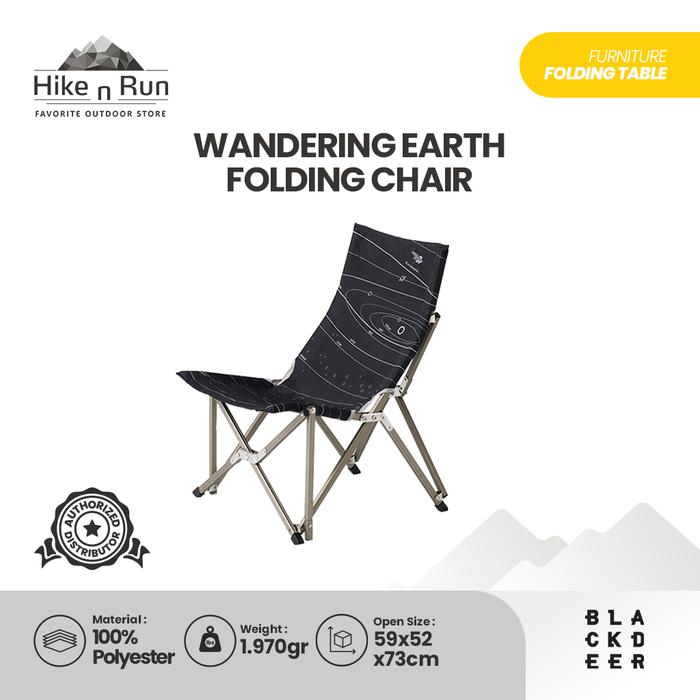 Gambar Kursi Lipat Camping Blackdeer BD52312002 Wandering Earth Folding Chair dari Hike n Run undefined Tokopedia