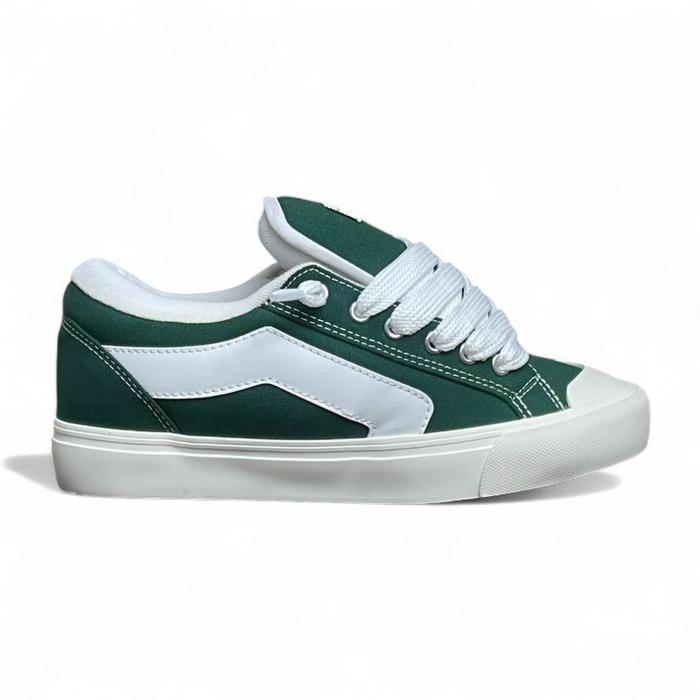 Gambar XternalStepSure - Sepatu  Fat Shoes Sampoerna Hijau Army Sepatu Gemuk Sneaker Pria Wanita  Canvas Casual diskon - Xternal Sampoerna Hijau Army, 36 dari XTRL STEP SURE_NEW undefined Tokopedia