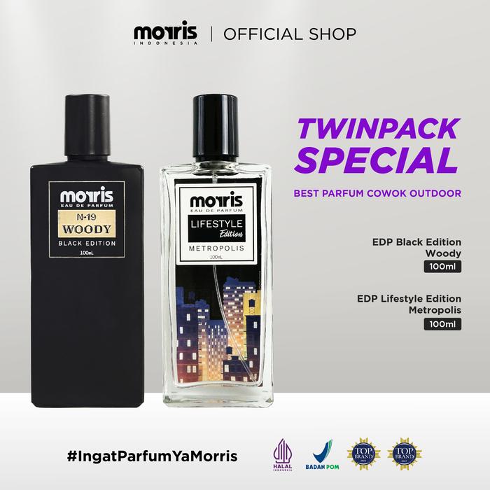 Promo [Twin Pack Special] Morris Black X Lifestyle Edition 100ml