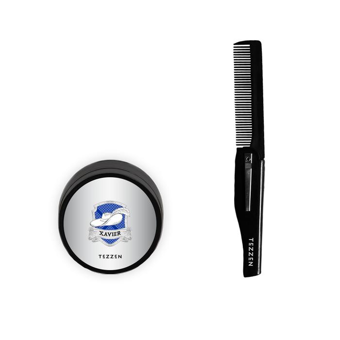 Gambar Tezzen Mini Xavier Water Based Pomade - Rambut Klimis Aroma Bangsawan Eropa - Mini Xavier + Folding dari Tezzen Grooming undefined Tokopedia