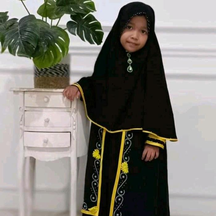 Gambar Abaya Anak Aurora [TANPA HIJAB] Usia 1-12th by Balqis Collection temboro Dress Hitam - 1-2th dari Balqis Collection Temboro_NEW undefined Tokopedia