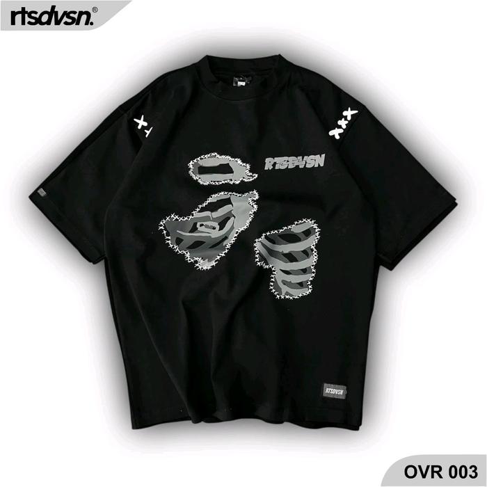 Gambar T-Shirt Baju Kaos Distro Premium | RTSDVSN NEW BONE | Black Edition - Hitam, S dari Victorious Distro undefined Tokopedia