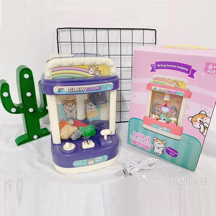 Gambar KS Claw Game Mini / Doll Grib / Joy Claw Machine / Mesin Tangkap Boneka - Claw Game Biru dari Kstore18 undefined 5 Tokopedia