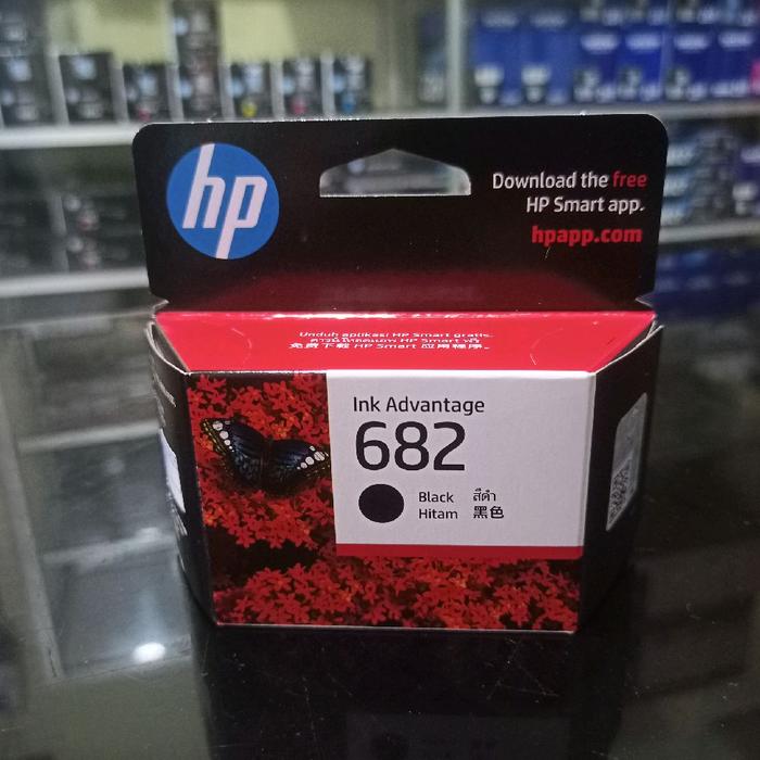 Gambar HP Tinta Cartridge 682 Hitam & TriColor Original untuk Printer Deskjet M Series 1230 2330 2700 2800 4700 4900 6000 6100 6400 - Hitam dari NABIL TONER undefined Tokopedia