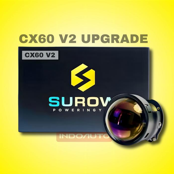 Gambar LAMPU PROJIE BILED SUROW CX60 V2 2.5 INCH SUPER TERANG dari INDOAUTO TANGERANG undefined Tokopedia