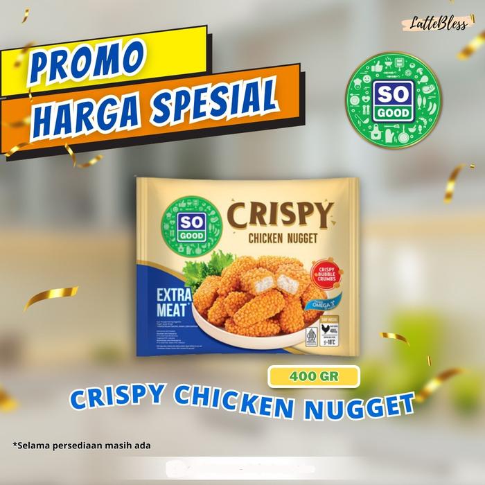 Gambar NAGET AYAM BAWANG PEDAS SO GOOD SPICY GARLIC CHICKEN NUGGET 400GR - HOT SPICY dari LATTEBLESS undefined 5 Tokopedia
