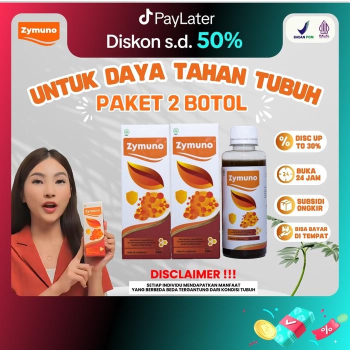 Gambar Madu zymuno Original - [ Paket 2 botol Lebih Hemat up to 30% ] 200ml- Organik | Distributor Resmi - Halal Bpom [Bisa COD] Honey Syrup Herbal Sirup dari Zymuno Ind undefined Tokopedia