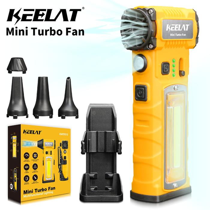 Gambar KEELAT KMTF01S Brushless Motor Turbo Jet Fan Blower & Suction 2 in 1 Jet Blower Portable Kipas 130000RPM - 130000RPM Turbo Jet Fan dari Keelat DIY Store undefined Tokopedia