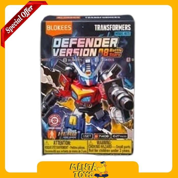 Gambar BLOKEES Figures Transformers - Power of the Beast Defender Version DV 08 07 06 - Blind Box Mini Action Mainan Toys - BindBox Vol.8 (1Pc) dari Menta Toys Kab. Tangerang Tokopedia