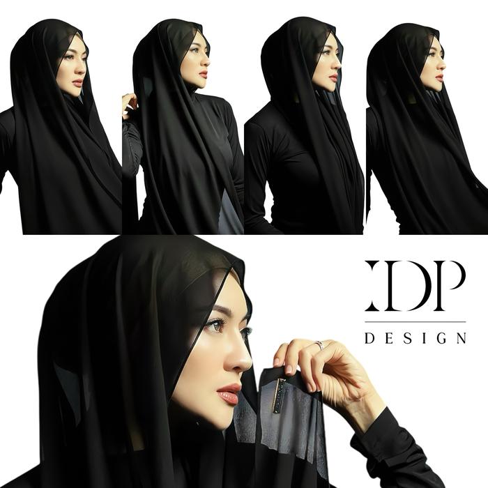 Gambar IDP DESIGN Kerudung Muslim Ceruty Premium Lembut Panjang Hijab Wanita Instan Nyaman Pashmina branded premium, jilbab rayon ,Hijab instan Mini,pashmina ceruty viral pasmina ,taupe ,oval sport ,ceruti murah Oval langsung pakai,Hitam,emerald green Garis - Hitam dari IDP DESIGN undefined Tokopedia