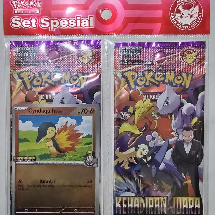 Gambar Special Set | Set Spesial Indomaret Kehadiran Juara Pokemon TCG Indonesia (SV10S) - Full Set dari Kelontong Pokemon undefined 3 Tokopedia