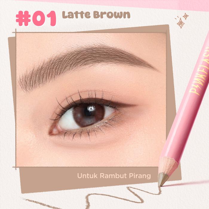 Gambar [Official] PINKFLASH OhMyPinkFlash Eyebrows Tahan Air Tahan Keringat Tahan Lama Mudah Dipakai Tahan Lama Lembut Ujung Pensil Alis Mata 4colorsPFE02 - E02#01 dari PINKFLASH STORE undefined Tokopedia