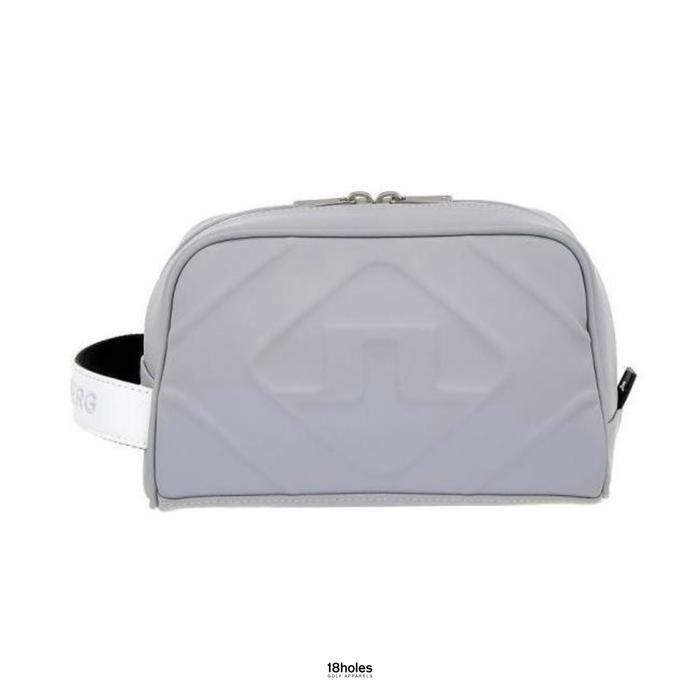 Gambar Tas Golf Pouch Bag J Lindeberg Hitam - Grey dari 18holes undefined Tokopedia