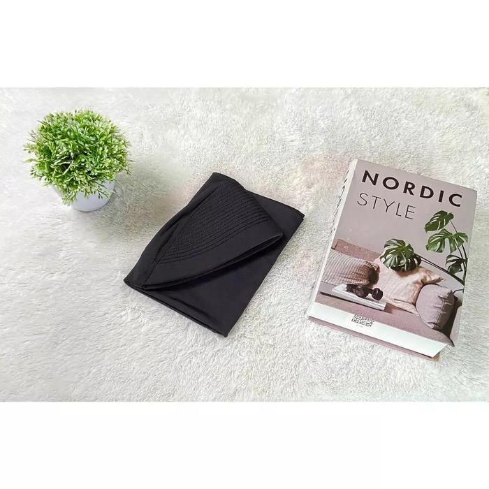 Gambar jilbab sport pet tebal / bergo sport pet tebal / jilbab instan / hijab bergo pet tebal Kerudung Muslim Sporty Wanita - HITAM dari sabrinaarsy undefined Tokopedia
