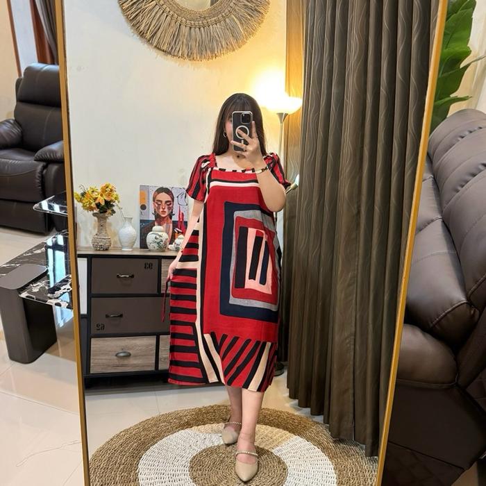 Gambar Daster Karet Kana Bahan Rayon Santung Bumil dari Luvema_NEW undefined 4 Tokopedia