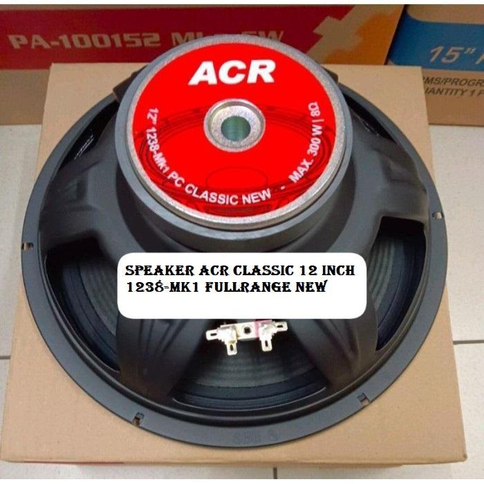Gambar Speaker Acr Classic 12 Inch 1238-Mk1 Fullrange new dari Super Sonic SS6 undefined Tokopedia
