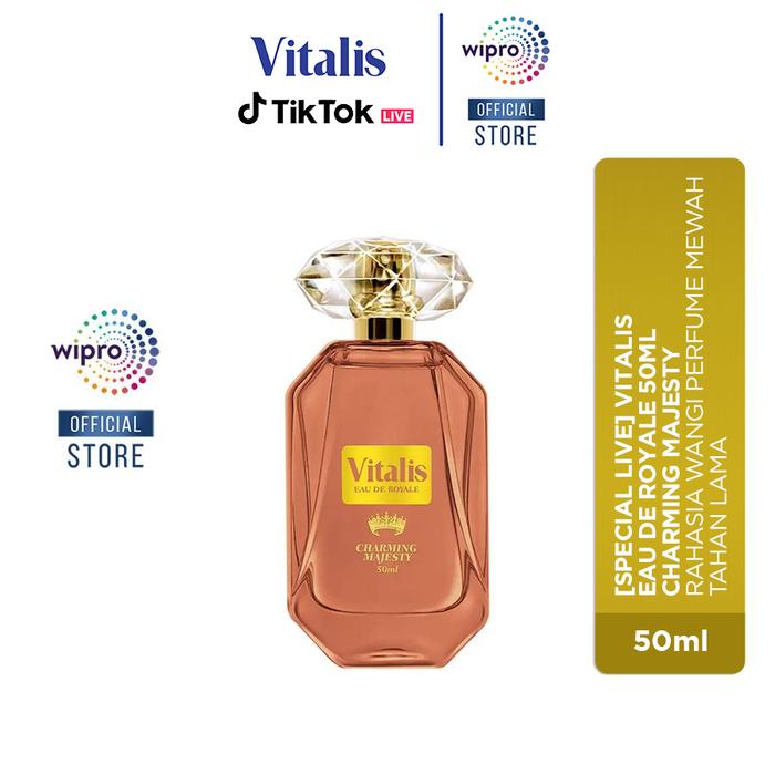 Gambar [SPECIAL LIVE] Vitalis Eau de Royale 50ml Charming Majesty - Rahasia Wangi Perfume Mewah Tahan Lama dari wiprounzaid undefined Tokopedia