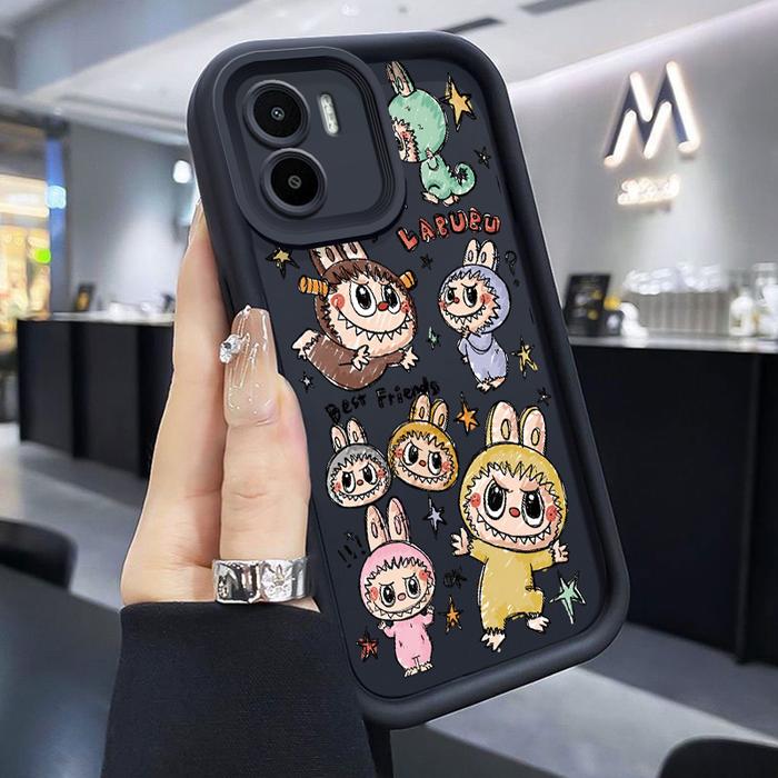 Casing Hp Untuk Xiaomi Redmi A1 Redmi A2 Case Casing Hp pola Rakasa lucu  Cesing Kesing sederhana pelindung Silikon Kasing baru Softcase Gaya2,  Redmi