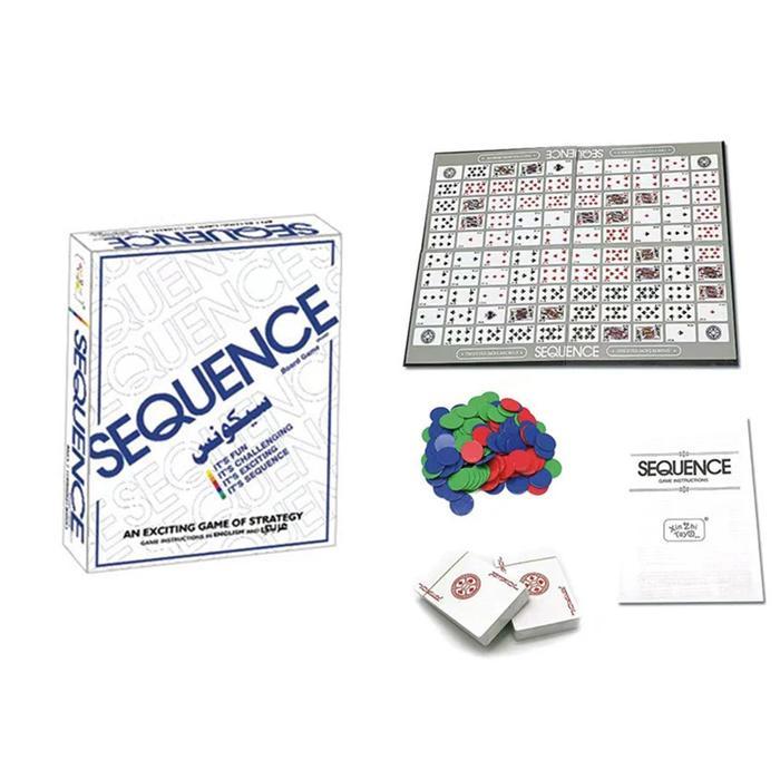 Gambar Sequence Board Game Playing An Exciting Card Games of Strategy - Sequence Boardgame Card Game Toys - Sequence Board Game dari TOKO LEOMEDIA undefined Tokopedia