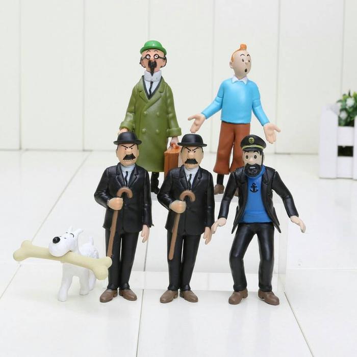 Gambar Action Figure TINTIN Isi 6 Baru dari Cv Robiah Anugerahhhhhh undefined Tokopedia