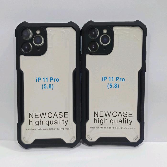 Fusion Case IP X/ IP XS/ IP XR/ IP 11/ IP 11 PRO/ IP 11 PROMAX/ IP 15 Case  Acrylic Anti Bentur Clear Acrylic Softcase IP X XS
