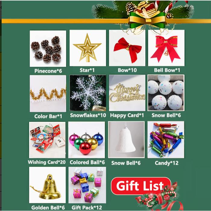 Gambar Dekorasi Pohon Natal Set Isi 15 Buah Ornamen Hiasan Lengkap dengan Kartu Ucapan Premium Cantik Warna Cerah Cocok untuk Dekorasi Rumah Kantor Toko Perayaan Natal - 14 Jenis dari Bliss Baby now undefined Tokopedia