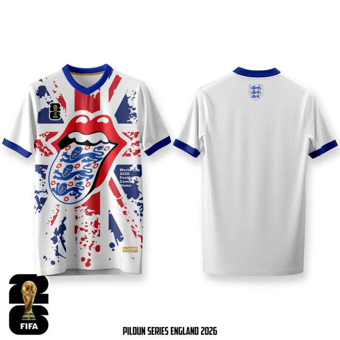 Gambar Jersey Sepak Bola Piala Dunia Terbaru 2026 Spanyol / Jerman / Argentina / Inggris  Bahan Dryfit Premium - Pildun Inggris, S dari zeelo undefined Tokopedia