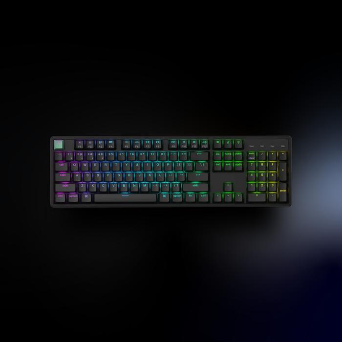 Keychron K10 HE | K-10 HE Hall Effect Rapid Trigger Wireless Custom Magnetic Gaming Keyboard - SE WHITE