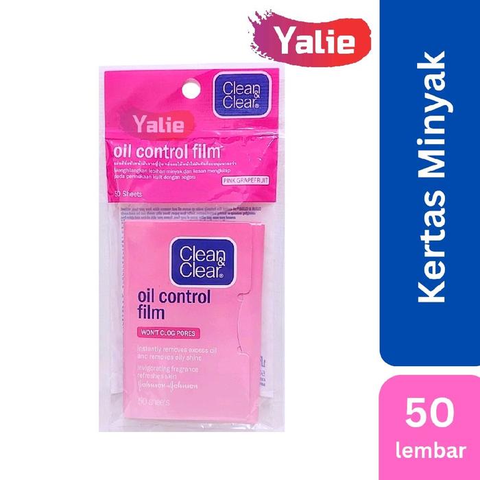 Gambar Clean n Clear Oil Absorbing Control Film 60 Lembar Blue Kertas Minyak - Pink Grapefruit dari Yalie Shop undefined Tokopedia